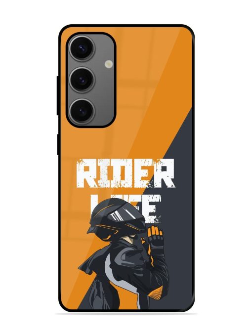 Ride Never Ends Glossy Soft Edge Case for Samsung Galaxy A25 (5G) Chachhi