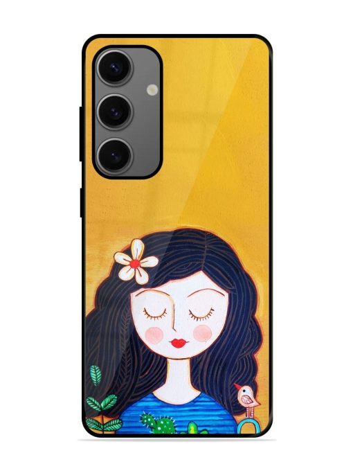 Girl Illustration Glossy Soft Edge Case for Samsung Galaxy A25 (5G) Chachhi