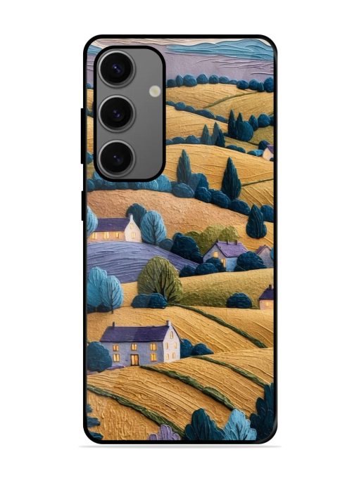 Rolling Hilltop Haven Glossy Soft Edge Case for Samsung Galaxy A25 (5G) Chachhi