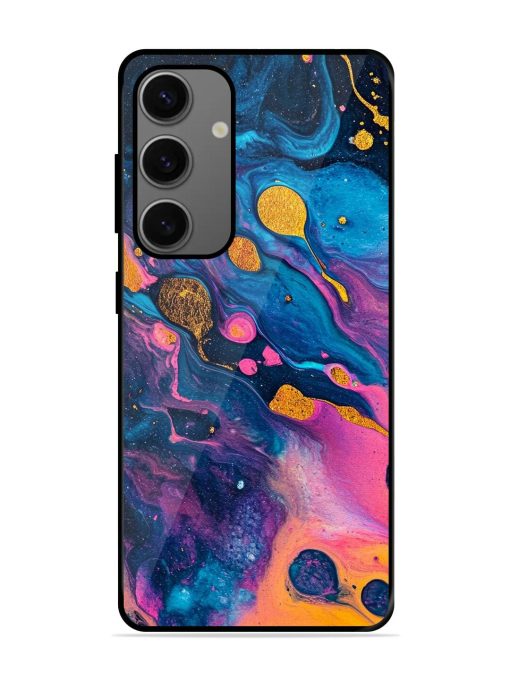 Cosmic Swirl Glossy Soft Edge Case for Samsung Galaxy A25 (5G)