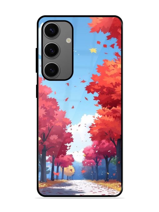 Autumn'S Embrace Glossy Soft Edge Case for Samsung Galaxy A25 (5G) Chachhi