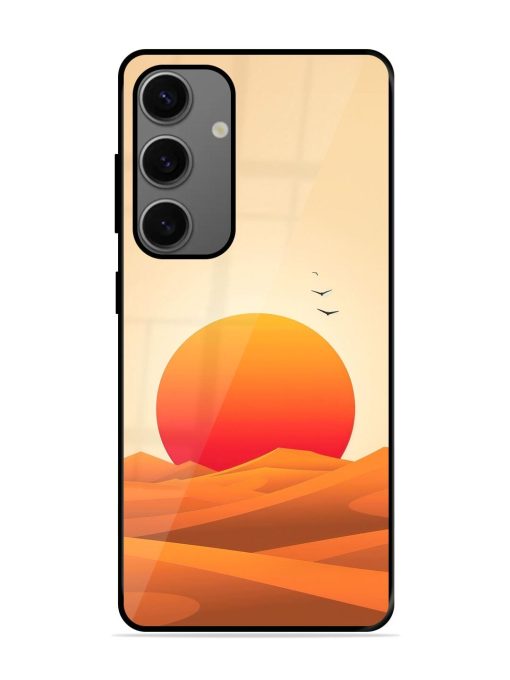 Desert Sunset Glossy Soft Edge Case for Samsung Galaxy A25 (5G) Chachhi