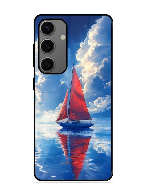 Crimson Sails Glossy Soft Edge Case for Samsung Galaxy A25 (5G) Chachhi