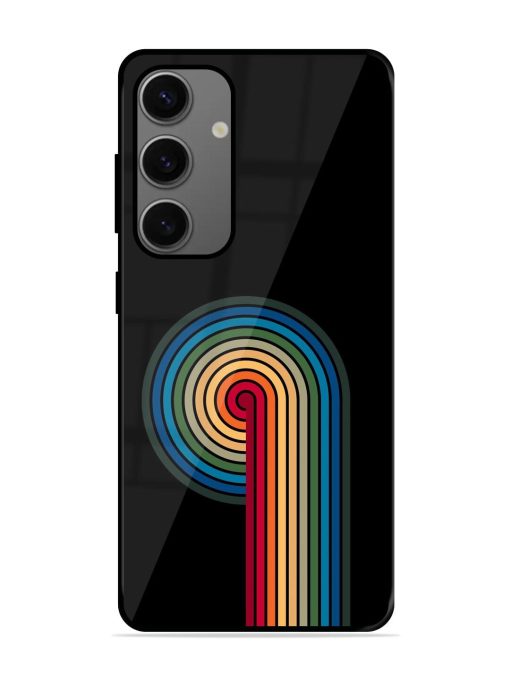 Rainbow Ripple Glossy Soft Edge Case for Samsung Galaxy A25 (5G) Chachhi