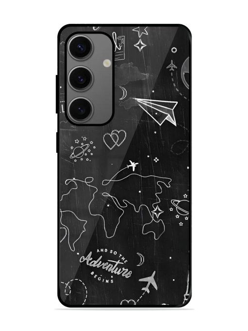 Wanderlust Sketchbook Glossy Soft Edge Case for Samsung Galaxy A25 (5G) Chachhi