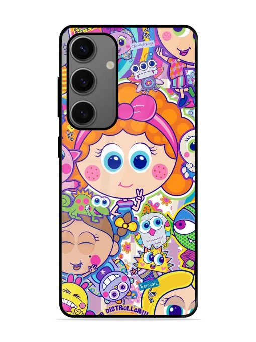 Distroller Friends Glossy Soft Edge Case for Samsung Galaxy A25 (5G) Chachhi