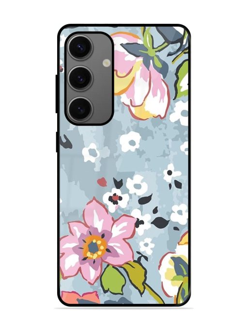 Floral Fantasy Glossy Soft Edge Case for Samsung Galaxy A25 (5G) Chachhi