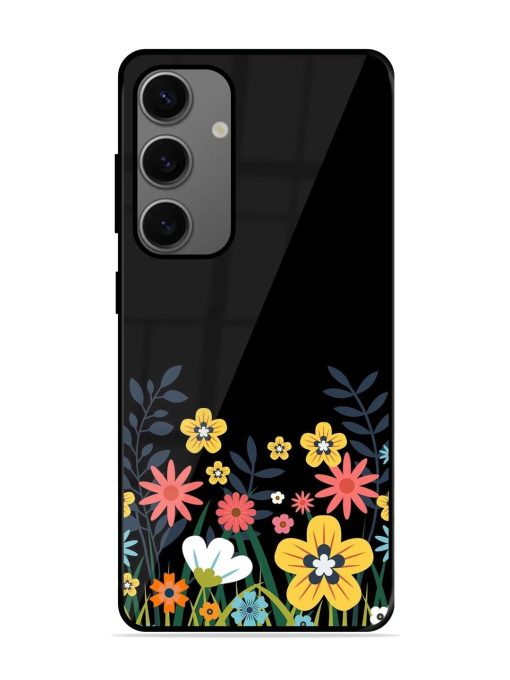 Floral Night Sky Glossy Soft Edge Case for Samsung Galaxy A25 (5G) Chachhi