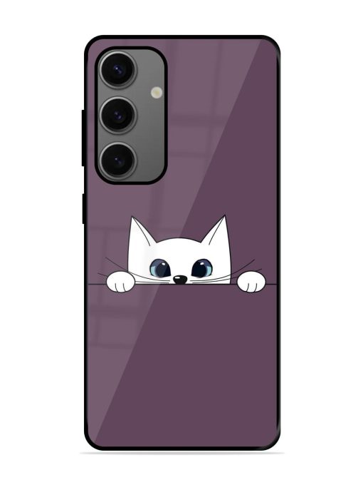 Peek-A-Boo Kitty Glossy Soft Edge Case for Samsung Galaxy A25 (5G)