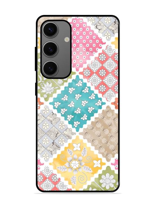 Patchwork Dreamscape Glossy Soft Edge Case for Samsung Galaxy A25 (5G) Chachhi