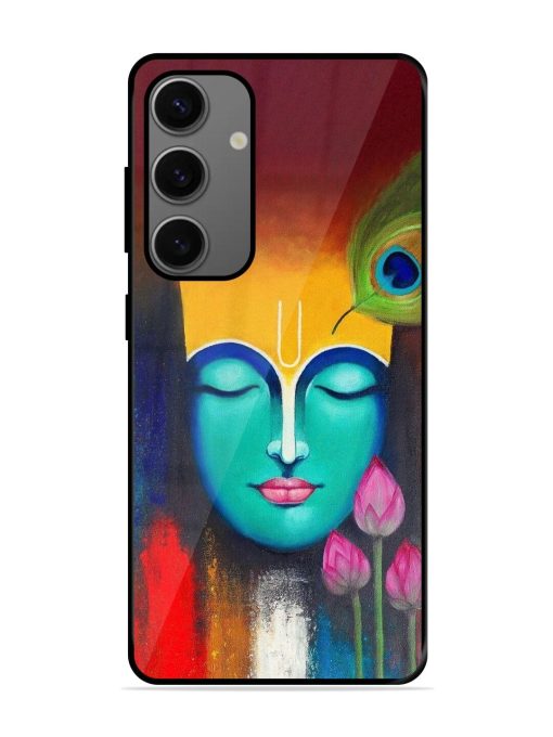 Divine Tranquility: The Face Of Krishna Glossy Soft Edge Case for Samsung Galaxy A25 (5G) Chachhi