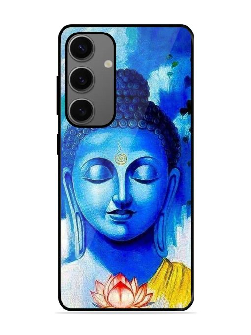 Serene Buddha With Lotus Glossy Soft Edge Case for Samsung Galaxy A25 (5G) Chachhi