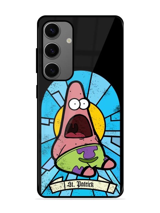 St. Patrick'S Day Stained Glass Patrick Star Glossy Soft Edge Case for Samsung Galaxy A25 (5G) Chachhi