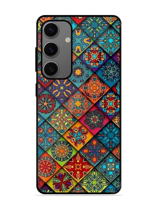 Patchwork Mandala Mosaic Glossy Soft Edge Case for Samsung Galaxy A25 (5G) Chachhi