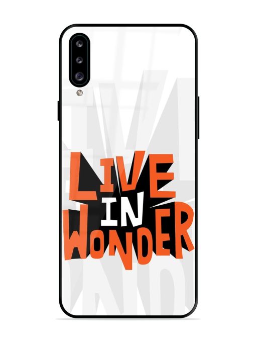 Wonder Burst Glossy Soft Edge Case for Samsung Galaxy A30S Chachhi