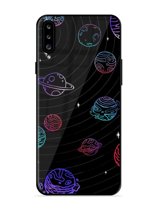 Cosmic Ballet Glossy Soft Edge Case for Samsung Galaxy A30S Chachhi