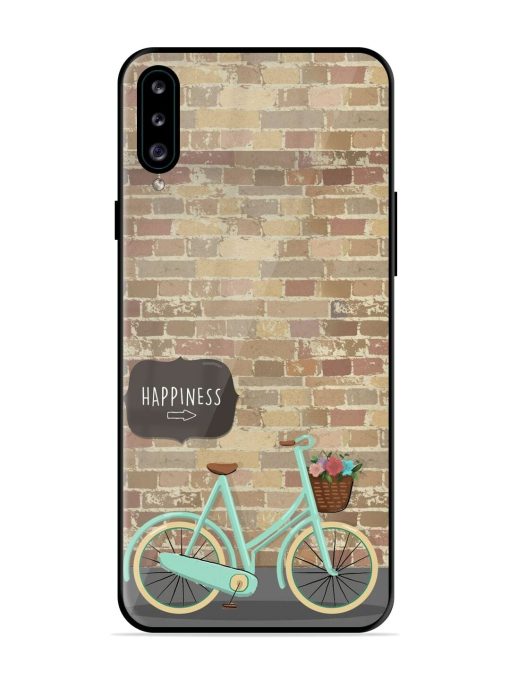 Pedaling Towards Happiness Glossy Soft Edge Case for Samsung Galaxy A30S Chachhi