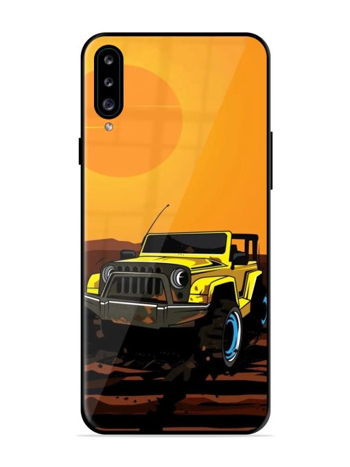 Sunset Cruise Glossy Soft Edge Case for Samsung Galaxy A30S Chachhi