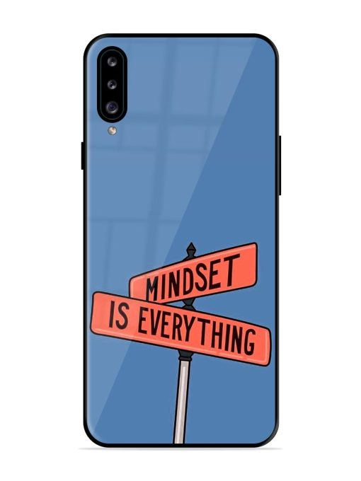 Mindset Matters Glossy Soft Edge Case for Samsung Galaxy A30S Chachhi