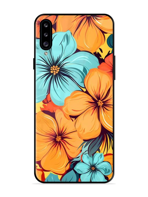 Tropical Bloom Glossy Soft Edge Case for Samsung Galaxy A30S