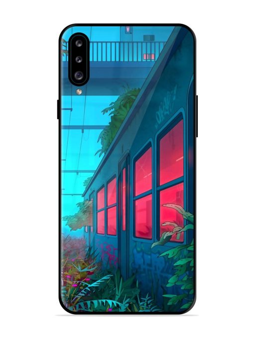 Urban Jungle Glossy Soft Edge Case for Samsung Galaxy A30S Chachhi