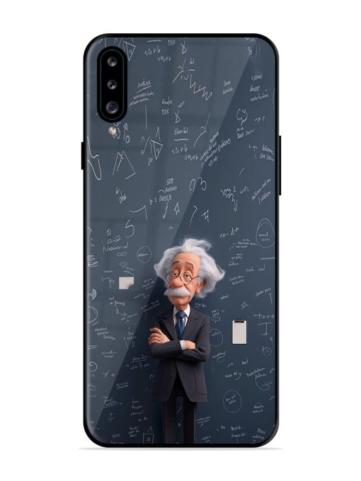 Albert Einstein Glossy Soft Edge Case for Samsung Galaxy A30S Chachhi