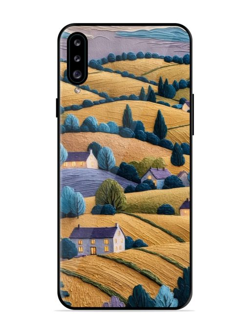 Rolling Hilltop Haven Glossy Soft Edge Case for Samsung Galaxy A30S Chachhi