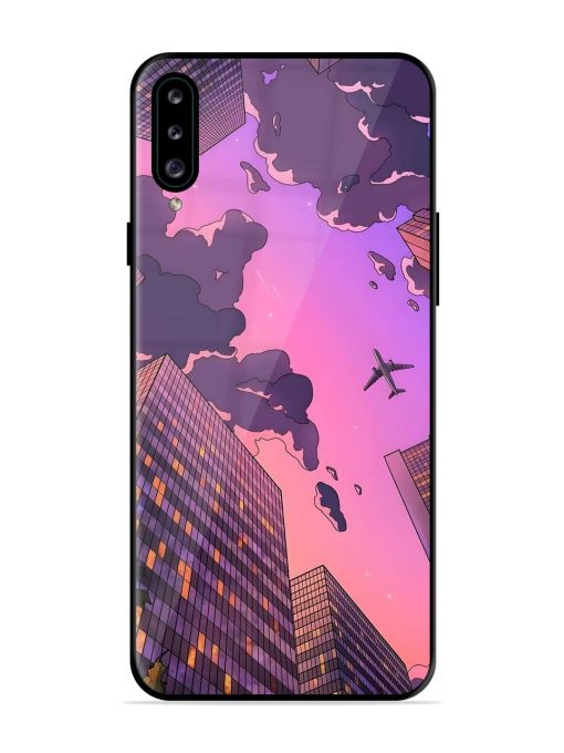 Urban Twilight Glossy Soft Edge Case for Samsung Galaxy A30S Chachhi