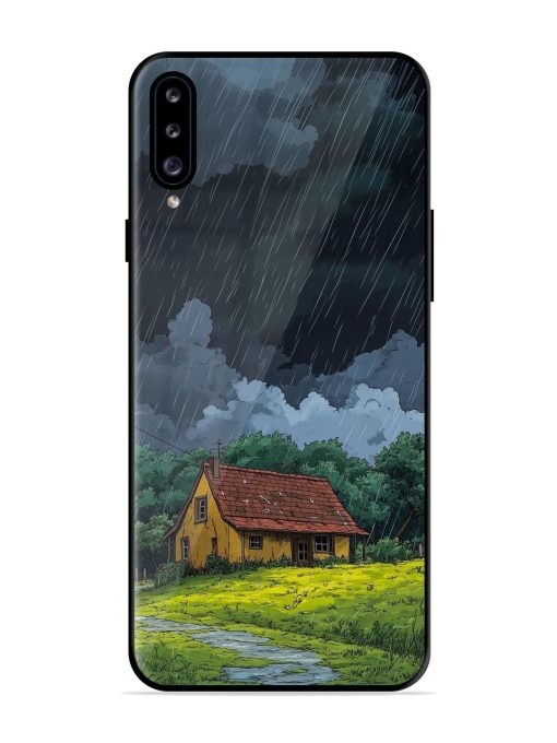 Rainy Day Retreat Glossy Soft Edge Case for Samsung Galaxy A30S Chachhi