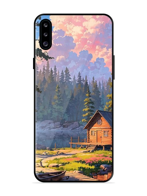 Lakeside Serenity Glossy Soft Edge Case for Samsung Galaxy A30S Chachhi