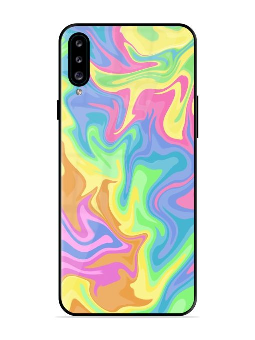 Whimsical Swirl Glossy Soft Edge Case for Samsung Galaxy A30S