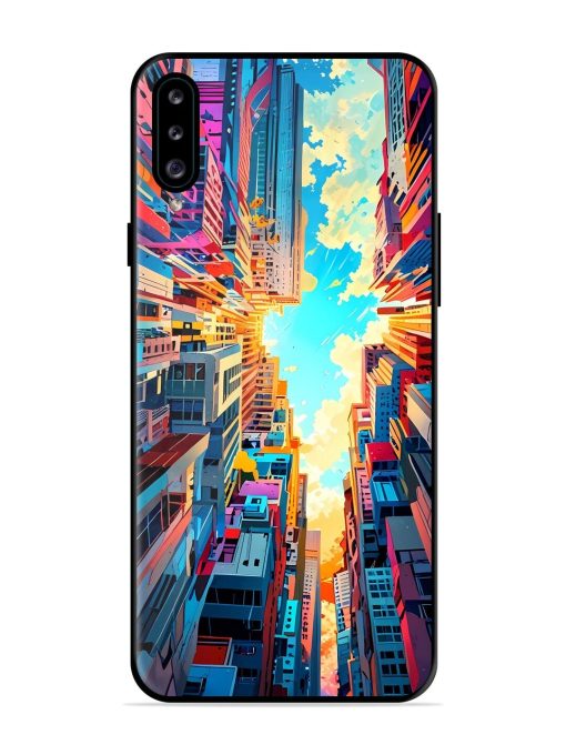 Skyward City Glossy Soft Edge Case for Samsung Galaxy A30S Chachhi