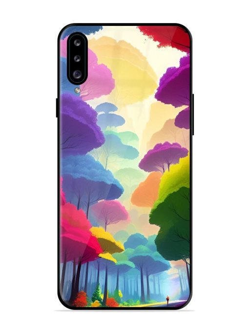 Rainbow Road Glossy Soft Edge Case for Samsung Galaxy A30S Chachhi