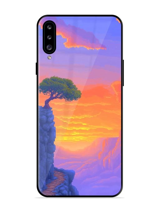 Cliffside Solitude Glossy Soft Edge Case for Samsung Galaxy A30S Chachhi