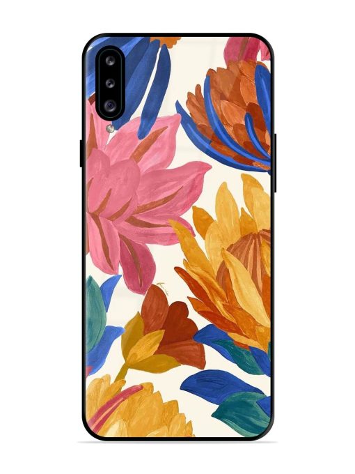 Blooming Tapestry Glossy Soft Edge Case for Samsung Galaxy A30S Chachhi