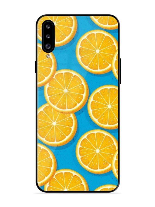 Citrus Symphony Glossy Soft Edge Case for Samsung Galaxy A30S Chachhi