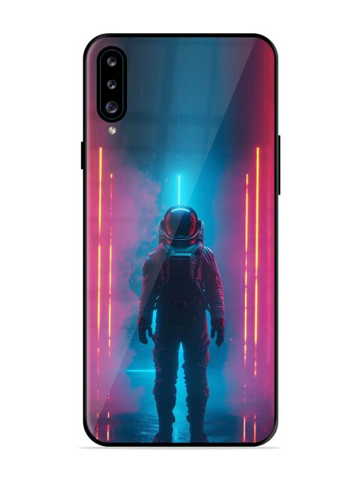 Neon Astronaut Glossy Soft Edge Case for Samsung Galaxy A30S Chachhi