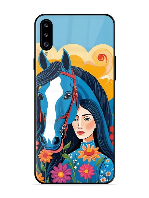 Equine Enchantment Glossy Soft Edge Case for Samsung Galaxy A30S Chachhi