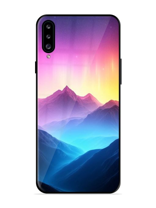 Cosmic Mountains Glossy Soft Edge Case for Samsung Galaxy A30S Chachhi