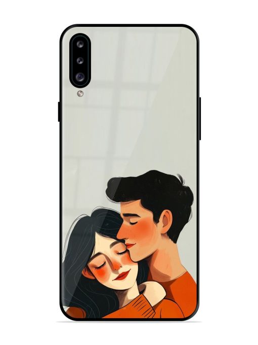 Craft Couples Glossy Soft Edge Case for Samsung Galaxy A30S Chachhi