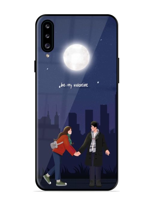 Moonlight Proposal Glossy Soft Edge Case for Samsung Galaxy A30S Chachhi