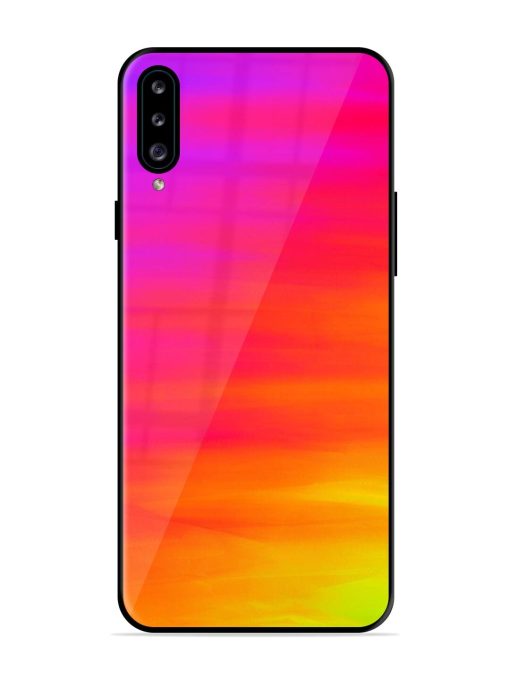 Neon Horizon Glossy Soft Edge Case for Samsung Galaxy A30S Chachhi