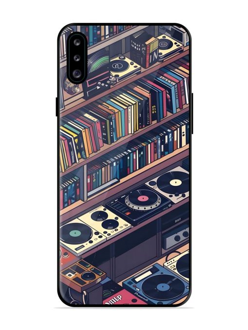 Music Lover'S Haven Glossy Soft Edge Case for Samsung Galaxy A30S Chachhi