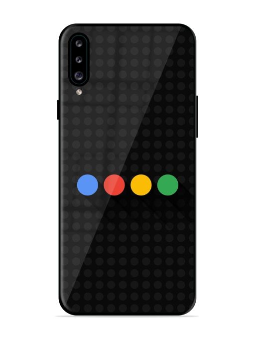 Google Dots Glossy Soft Edge Case for Samsung Galaxy A30S Chachhi