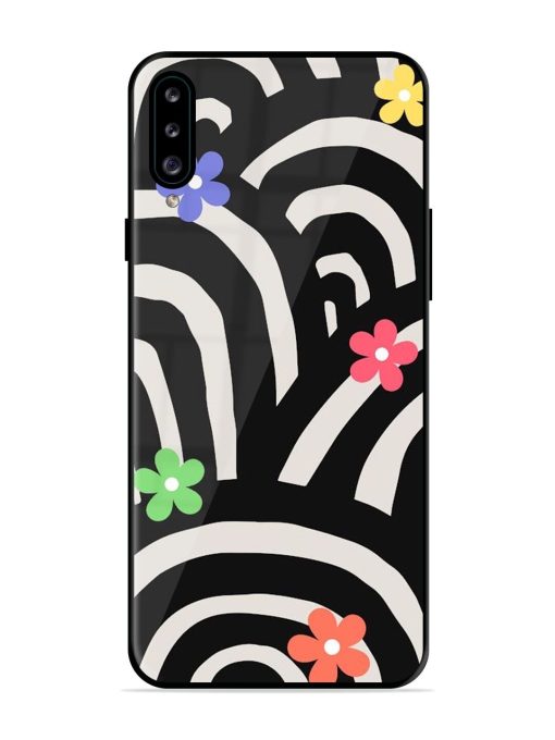 Rainbow Arcs Glossy Soft Edge Case for Samsung Galaxy A30S Chachhi