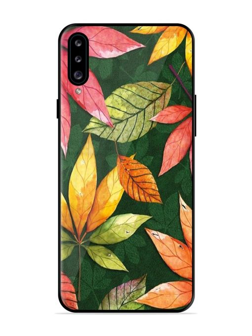 Autumn'S Embrace Glossy Soft Edge Case for Samsung Galaxy A30S Chachhi