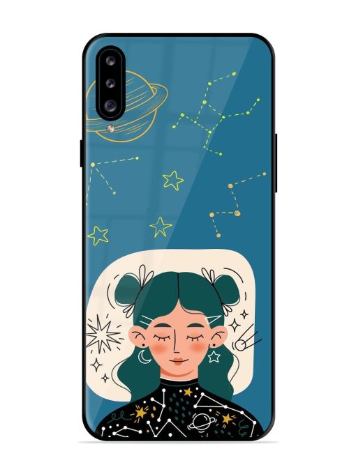 Cosmic Daydreamer Glossy Soft Edge Case for Samsung Galaxy A30S Chachhi