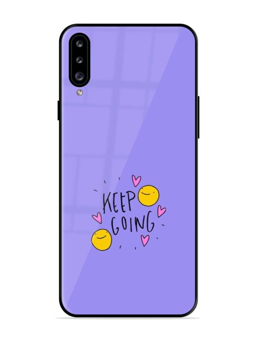 Smiling Through It All Glossy Soft Edge Case for Samsung Galaxy A30S Chachhi