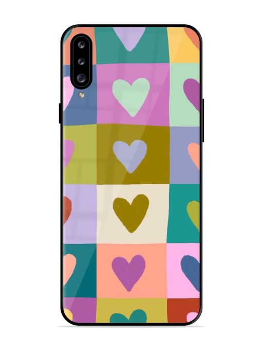 Box Of Hearts Glossy Soft Edge Case for Samsung Galaxy A30S Chachhi