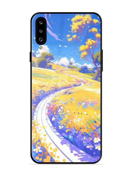Vibrant Spring Meadow Glossy Soft Edge Case for Samsung Galaxy A30S